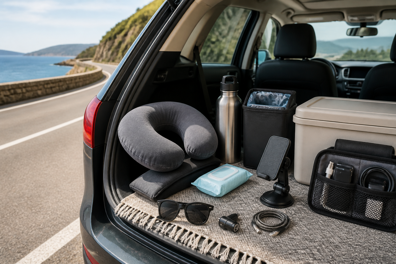 Best Accessories for Comfortable Road Trips